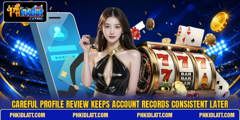 Careful profile review keeps account records consistent later Careful profile review keeps account records consistent later
