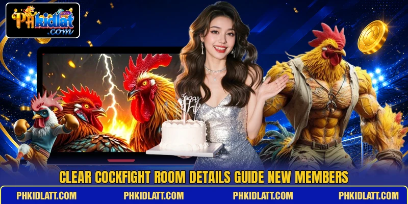Clear cockfight room details guide new members Clear cockfight room details guide new members