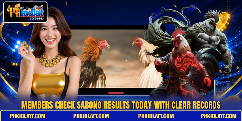 Members check Sabong Results Today with clear records